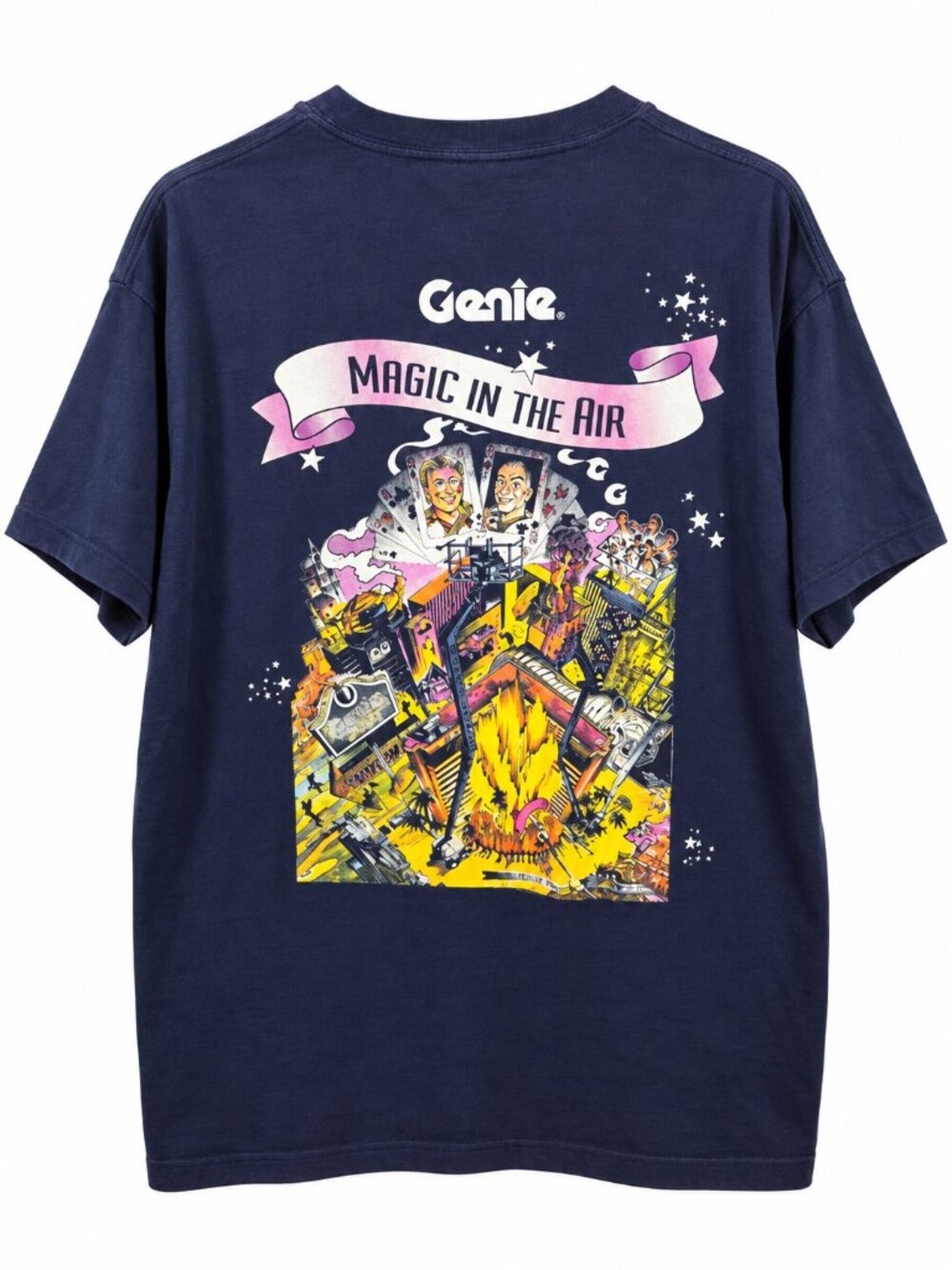 Vintage Promotional Company Magic in the Air Navy Graphic T-Shirt